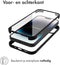 Accezz iPhone 14 Pro Max - 360° Full Protective Cover - Militaire valbescherming - Zwart