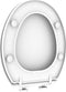 Allibert Kaleo - Wc-Zitting - Soft-close - Glanzend Wit