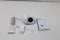 Nedis WIFICO22CWT - Buitencamera - 3MP Full HD - Pan & Tilt - IP65 - Wit