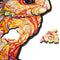 UNIDRAGON Houten Puzzel Voor Volwassenen Dier - Schitterend Konijn - 106 stukjes - Small 22x23 cm