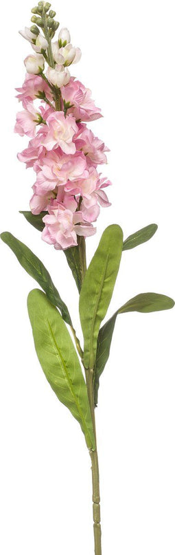 Emerald - Kunstbloem Violier 80cm roze - Kunstplanten voor binnen
