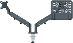 Leitz 65380089 - Dubbele Monitor- en Laptoparm - Ergonomisch - TÜV gecertificeerd