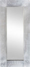 vidaXL - Spiegel - luchtvaartstijl - 110x50 - cm - metaal