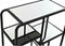 Planken DKD Home Decor Zwart Metaal Kristal 60 x 28 x 93 cm