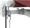 vidaXL - Luifel - automatisch - uittrekbaar - 400x300 - cm - bordeauxrood