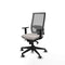 Piqueras y Crespo 1D066G0 - Bureaustoel - Verstelbare hoogte met armleuning - Wit