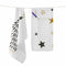 Happy Friday Tea towel (2 pc) Gold Xmas 70x50 cm Multicolor