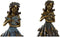 Decoratieve figuren DKD Home Decor Hars (2 pcs) (17 x 12.5 x 29.5 cm)