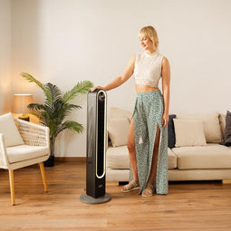 Cecotec Ventiladores de torre EnergySilence 9090 Skyline Smart Light