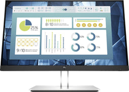 HP E22 G4 - Monitor 21,5" Full HD - 4x USB 3.2 - Zilver Zwart