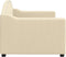 vidaXL - Slaapbank - 80x200 - cm - stof - crèmekleurig