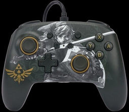 PowerA NSGP0091-01 - Bedrade Gamecontroller - 3,5 mm audio-aansluiting - Goud Wit Zwart