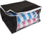 Storage Solutions Dekbed/kussen opberghoes zwart met venster 60 x 45 x 30 cm - Dekentassen - Kussentassen