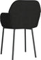vidaXL - Eetkamerstoelen - 2 - st - fluweel - zwart