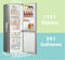 COMFEE RCB169DS3 - Koel-Vriescombinatie - Low Frost - Zilver