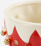 House of Seasons Funny Bloempot - L29 x B18 x H17 cm - Dolomiet - Rood