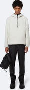 Rains Fleece Pullover Hoodie - Unisex - Boxy-pasvorm - Off White (2021)