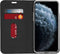 Hoesje Met Pasjeshouder Geschikt voor iPhone 11 Pro - Design Softcase Bookcase (Chester) met standaard - Meerkleurig / Blauw grafisch design