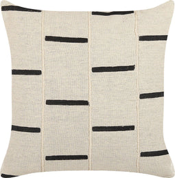 ABIES - Sierkussen - Lichtbeige - 45 x 45 cm - Katoen