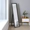 Coast 2 in 1 - Volledige lichaamsspiegel - Houten frame 37 x 155 cm - Zwart