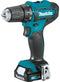 Makita DF333DZJ - 12V Accu Boor- en Schroefmachine - Snelspanboorkop 1-10 mm - Mbox