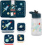 Back to school set - Drinkfles / 4 Snackdozen / Lunchbox - Ruimte - A Little lovely company