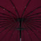 vidaXL - Parasol - met - aluminium - paal - 270 - cm - bordeauxrood