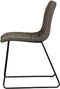 PoleWolf - Ripple stoel - Chenille - Taupe - Set van 4