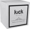 Kick Kuipstoel Velvet Donker Blauw - Goud Frame