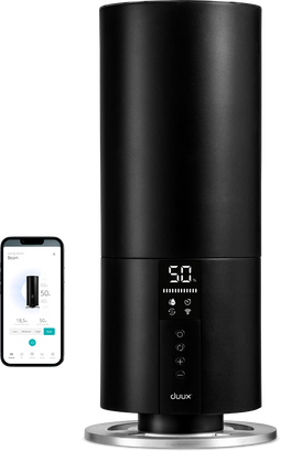 Duux Beam Mini 2 - Smart Luchtbevochtiger 300 ml/h - Zwart