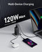 Anker 737 - GaNPrime 120W - 3 poorten USB-C en USB-A - Snelladen met PowerIQ 4.0