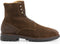 Travelin' Hosio - Heren Veterboots - Lammy wollen voering - Cognac bruin suede leer