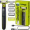 Philips OneBlade QP2824/10 - Trimmen Stylen Scheren - 2 mesjes - Limetgroen