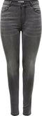 ONLY CARMAKOMA Caraugusta Life HW SK DNN BJ312 Dames Jeans Skinny - High waist - Stretchy - Maat 48
