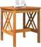 vidaXL - Tuin - Bijzettafel - Bruin - 45x45x50 - cm - Massief - Acaciahout