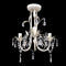 vidaXL - Kroonluchters - kristal - 2 - st - elegant - wit