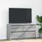 vidaXL - Tv-meubel - 100x35x54 - cm - bewerkt - hout - grijs - sonoma - eikenkleurig