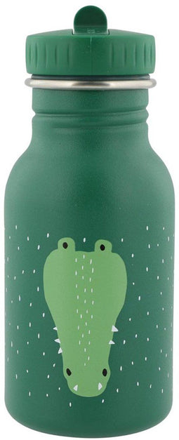 Trixie Mr. Crocodile - RVS Drinkfles - Lekvrij - 350ml - Groen