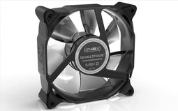 NoiseBlocker MultiFrame M8-2 - PC-ventilator - Geluidsarm met silicone constructie - Zwart