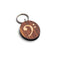 Berben Design Sleutelhanger F-Sleutel - Noten/Esdoorn - 3.5 x 3 x 0.6cm