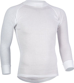 Avento Thermoshirt - Heren - Lange mouwen - Drop-needle techniek - Wit - M