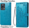 iMoshion Hoesje Geschikt voor Xiaomi 13 Lite Hoesje Met Pasjeshouder - iMoshion Mandala Bookcase - Turquoise