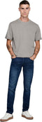 ONLY & SONS ONSLOOM JOG LIFE - Slim fit 5-pocket jeans - Maat 29 X 34 - Donkerblauw