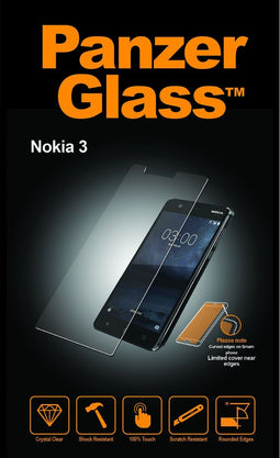 PanzerGlass Nokia 3 - Screenprotector - Splinterresistent 0.4mm