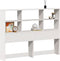vidaXL - Hoofdbord - met - opbergruimte - 120 - cm - massief - grenenhout - wit