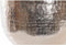 Vaas DKD Home Decor Koper 24 x 24 x 22 cm Gouden Aluminium Arabisch Stansen (2 Stuks)