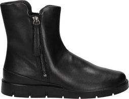 ECCO Bella - Enkellaarzen - Comfortabel leer - Zwart - Maat 40