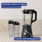 Safecourt Kitchen Power Blender - 1,5L Glas & 2x 600ml To-Go beker - 1300W Krachtig & Stil - RVS