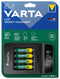 Varta LCD Smart Charger - Acculader voor 4 AA/AAA - Snelladen in 1,5 uur - Zwart (4 stuks)