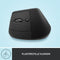 Logitech Lift - Ergonomische muis - Draadloos - Linkshandig - Grafiet